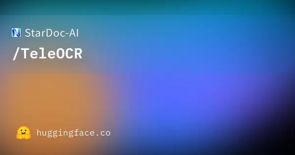 StarDoc AI / TeleOCR